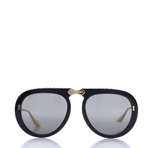 Gucci foldable aviator sunglasses